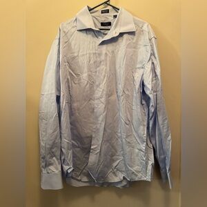 ITALO Slim Light Blue Collared Shirt 18.5